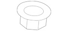 W709771-s440 -w709771-s440 Ford Lincoln Genuine Trans Mount Nut