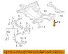 0009901511 Mercedes Oem Front Cradle Rear Bolt