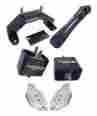 Ts-su-123sb-pl 02-14 Torque Solutions Engine Transmission Mounts Plates Kit Subaru Wrx Sti
