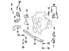 11220-7b000 Nissan 112207b000 Genuine Oem