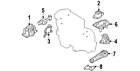 11360-ed000 Nissan 11360ed000 Genuine Oem