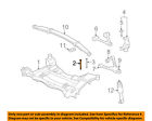 11518501 Gm Oem Front Suspension-engine