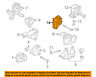 1232137100 Toyota Oem Mount Bracket