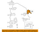 1237128190 Toyota Oem Motor Mount Torque Strut