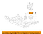 15254707 Gm Chevrolet Oem Corvette Engine Motor Shield