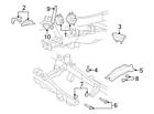 1l5z6031ca Ford Brand New Genuine Oem Engine Mount Bracket