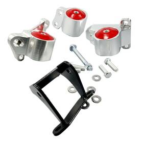 Em-1016rdhk789us 1st-racing Engine Mount Kit For Honda Civic B-series D-series B16 B17 B20 D15 D16 1996-2000