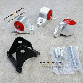 Em-1016rdzxlus 1st-racing Fit Honda Civic 1996-2000 Ek Em1 D15 D16 B16 B17 B20 Swap Engine Mount Motor Kit