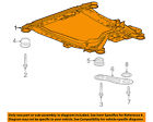 20970641 Gm Oem Front Suspension-engine Cradle