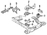 22188825 Gm Buick Chevrolet Oldsmobile Pontiac Genuine Trans Mount