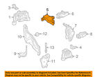 2702200006 Mercedes Oem Engine Motor Mount