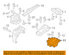 Q3-transmission 3c0199555ae Audi Oem Trans Mount
