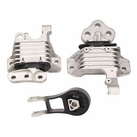 A0222a0011 3pcs Complete Engine Motor &transmission Mount Set Fits Jeep Cherokee 2.4l 14-19