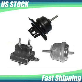 Outask22rp0719tf0737a 3x Engine Mount Motor Westar For 2000-2005 Buick Lesabre By08 Ol