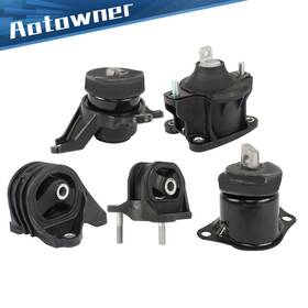 4553186 Fit For Honda Accord 2013-17 2.4l Engine Only At Cvt Trans 5pcs Motor Mount Set