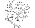 4e0-199-267-t Audi 4e0199267t Genuine Oem