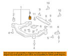 4e0399419 Audi Oem Quattro Front Cradle Rear Bushing