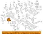 4h0199382cd Audi Oem Motor Mount Torque Strut