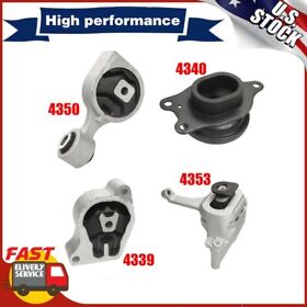 R820036 4pc Motor Mount Kit For 07-12 Nissan Altima 2.5l 4-cylinder At Auto Trans