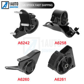 10242983 4pcs Engine Motor Trans Mounts Fit For 1993-1997 Geo Prizm Toyota Corolla 1.6l