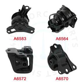 12646331 4umotor Front Engine Motor Set For 1998-2002 Honda Accord Lx Sedan 2.3l 2254cc L4 Steel