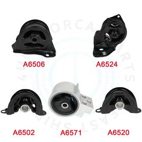12646341 4umotor 5x Front Rear Left Engine Motor And Trans Mount For 1994-01 Acura Integra L4 1.8l