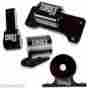 Ts-ev-1235 5-speed Torque Solution Billet 4 Piece Engine Mount Kit Evolution Evo 7 8 9