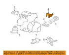 50690tf0910 Honda Oem Fit Engine Motor Bracket