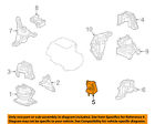 50850tx4a01 Honda Acura Oem Trans Mount