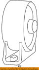 5105494af Mopar Chrysler Motor Mount Torque Strut