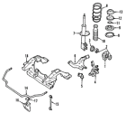 54322-0w010 Nissan Genuine Oem Upper Mount Bracket