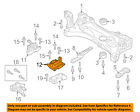 5q0199555t Volkswagen Vw Oem Motor Mount Torque Strut