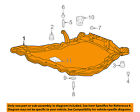 6240538300 Hyundai Oem 02-05 Sonata