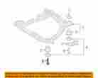 624922e100 Hyundai Oem 05-09 Tucson Front Suspension-engine Cradle Bolt