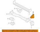 6l2z6030aa Ford Oem Engine Motor Mount Bracket Right