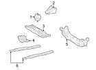6w4z6038ba Lincoln Ford Oem Engine Mount