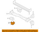 7a2z6038ca Ford Motor Mount Torque Strut