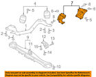 7l6199307a Audi Oem Engine Motor Bracket Left