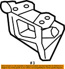 8m8z6038a Ford Oem-engine Motor Mount