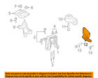 8s4z6e042a Ford Oem Focus Engine Motor Bracket