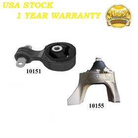 10151-10155 8usauto 2pcs Motor Mount Fit 2018-2020 Honda Accord 1.5l And 2.0l