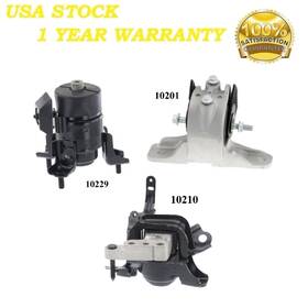 10229 8usauto 10201 10210 3pcs Motor And Trans Mount Fit 2022-2024 Lexus Nx350h Nx450h 2.5l Phev