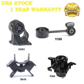10283 8usauto 4pcs Motor And Trans Mount Fit 2000-2004 Toyota Avalon 3.0l - Auto