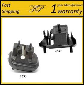 2537-2553 8usauto 2pcs Front Motor And Trans Mount For 1987-1991 Pontiac Bonneville 3.8l 1st Design