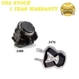 3408-3476 8usauto 2pcs Motor Mount Fit 2013-2018 Ford C-max 2.0l - Auto Trans 2nd Design