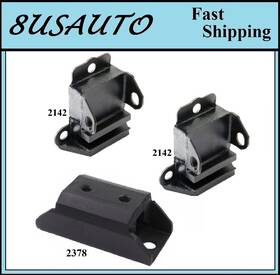 Ma2zo151020250265 8usauto 3 Pcs Motor And Trans Mount Fit 1957 Chevrolet Two-ten Series 4.6l - Manual
