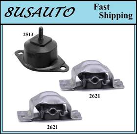 Ma2zo151020250379 8usauto 3pcs Motor& Trans Mount Fit Chevrolet R1500 Suburban R2500 - Auto