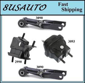 Ma2zo151020251676 8usauto 4 Pcs Motor And Trans Mount Fit 2006-2009 Chevrolet Impala 5.3l