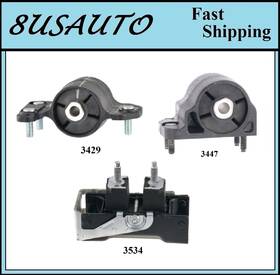 Ma2zo160120250412 8usauto 3pcs Motor And Trans Mount Fit 11-16 Ford F-250 Super Duty F-350 6.2l