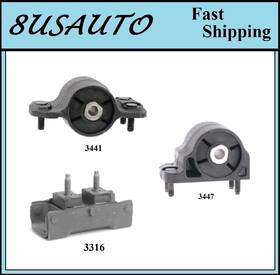 Ma2zo30062025015 8usauto 3pcs Motor And Trans Mount Fit 08-10 Ford F-250 Super F-350 Duty 5.4l 6.8l